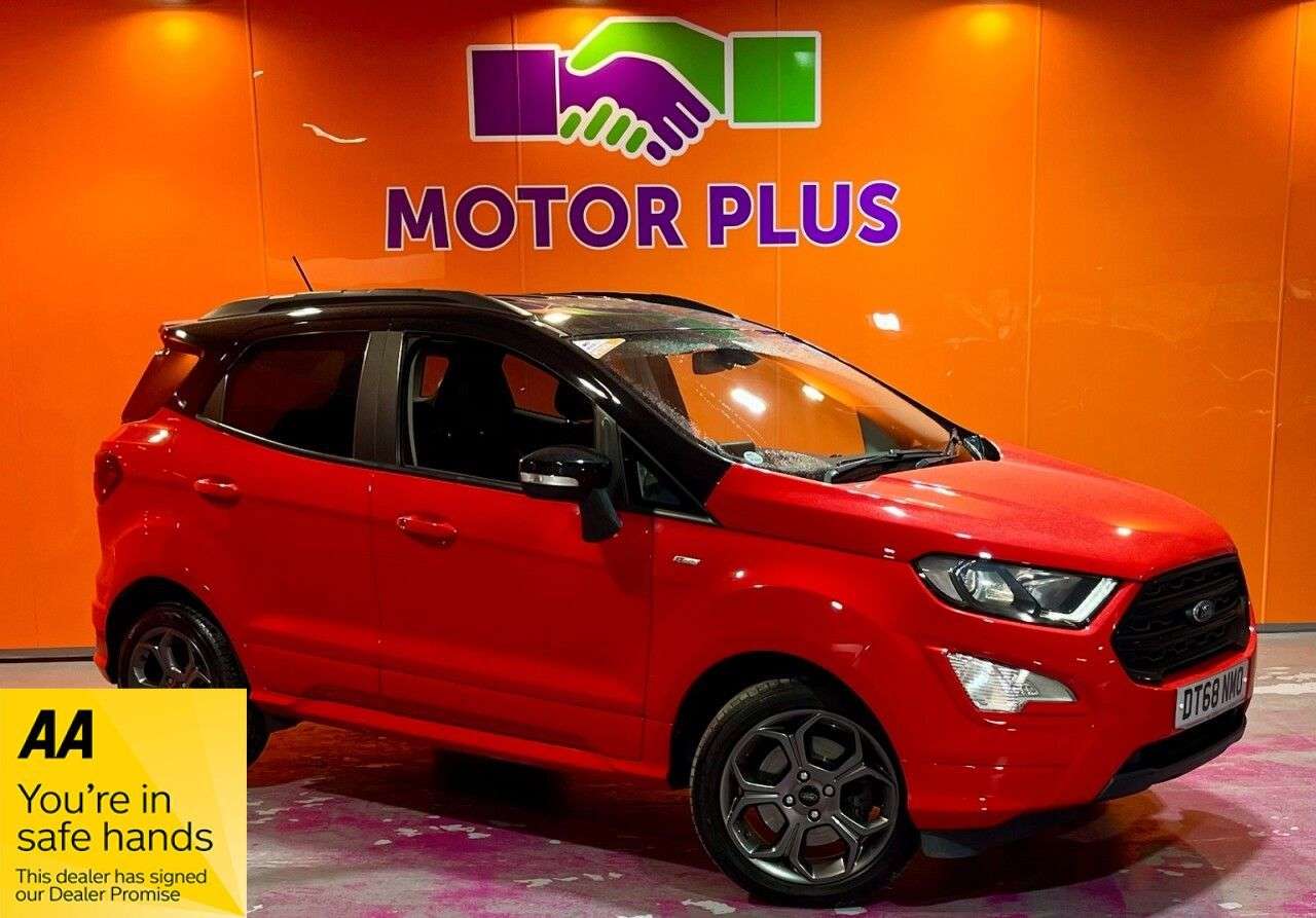 A 2019 FORD ECOSPORT 1.0T EcoBoost GPF ST-Line SUV 5dr Petrol Manual Euro 6 (s/s) (125 ps) Visit A 2019 FORD ECOSPORT 1.0T EcoBoost GPF ST-Line SUV 5dr Petrol Manual Euro 6 (s/s) (125 ps) Visit