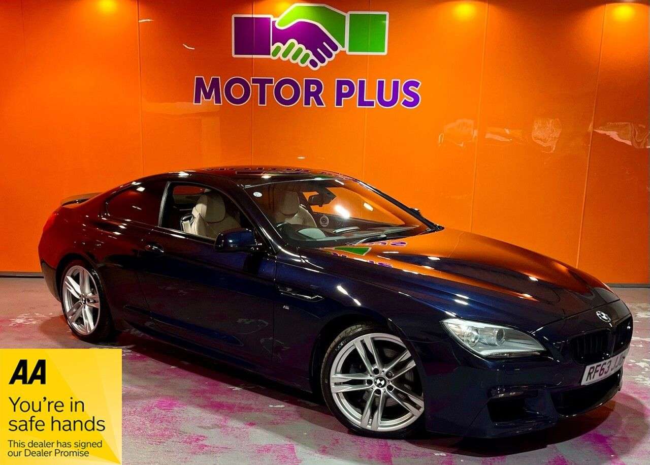 A 2014 BMW 6 SERIES 3.0 640i M Sport Coupe 2dr Petrol Auto Euro 6 (s/s) (320 ps) Visit Over 400 A 2014 BMW 6 SERIES 3.0 640i M Sport Coupe 2dr Petrol Auto Euro 6 (s/s) (320 ps) Visit Over 400