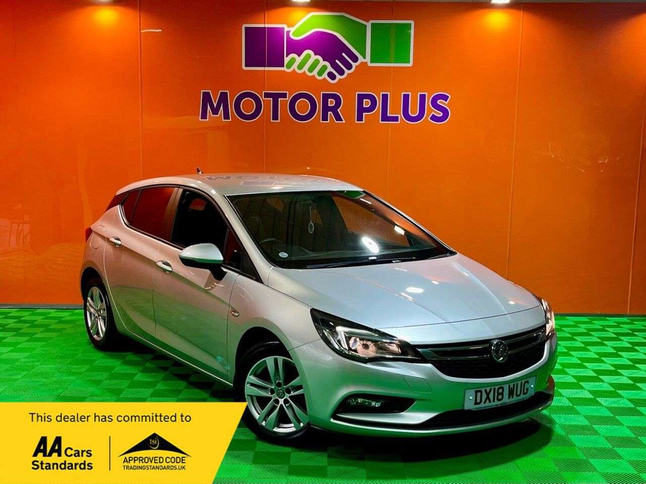 A 2018 VAUXHALL ASTRA 1.6 CDTi ecoTEC BlueInjection Tech Line Nav Hatchback 5dr Diesel Manual Eur A 2018 VAUXHALL ASTRA 1.6 CDTi ecoTEC BlueInjection Tech Line Nav Hatchback 5dr Diesel Manual Eur