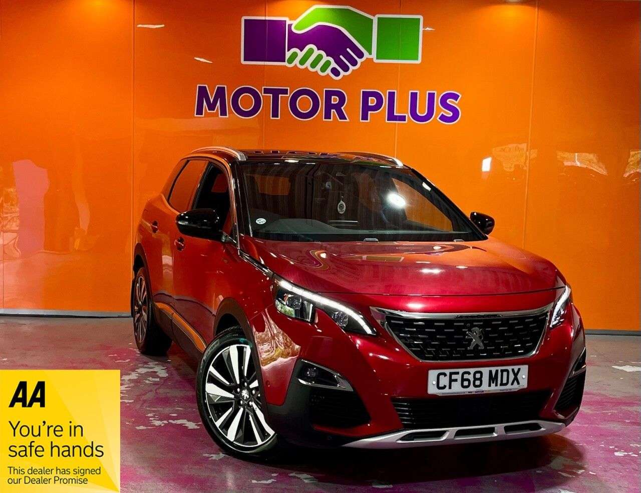 A 2018 PEUGEOT 3008 1.6 PureTech GT Line Premium SUV 5dr Petrol EAT Euro 6 (s/s) (180 ps) Visit A 2018 PEUGEOT 3008 1.6 PureTech GT Line Premium SUV 5dr Petrol EAT Euro 6 (s/s) (180 ps) Visit