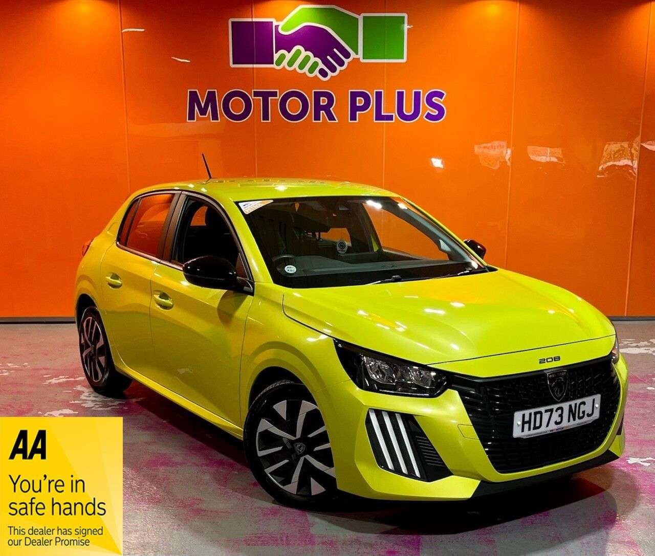 A 2024 PEUGEOT 208 1.2 PureTech Active Hatchback 5dr Petrol Manual Euro 6 (s/s) (100 ps) Visit A 2024 PEUGEOT 208 1.2 PureTech Active Hatchback 5dr Petrol Manual Euro 6 (s/s) (100 ps) Visit
