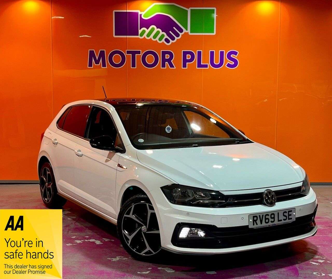 A 2019 VOLKSWAGEN POLO 1.0 TSI GPF R-Line Hatchback 5dr Petrol Manual Euro 6 (s/s) (115 ps) Visit A 2019 VOLKSWAGEN POLO 1.0 TSI GPF R-Line Hatchback 5dr Petrol Manual Euro 6 (s/s) (115 ps) Visit