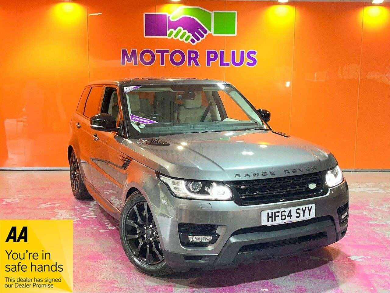 A 2014 LAND ROVER RANGE ROVER SPORT 3.0 SD V6 HSE SUV 5dr Diesel Auto 4WD Euro 5 (s/s) (292 ps) Visit Over 400 A 2014 LAND ROVER RANGE ROVER SPORT 3.0 SD V6 HSE SUV 5dr Diesel Auto 4WD Euro 5 (s/s) (292 ps) Visit Over 400