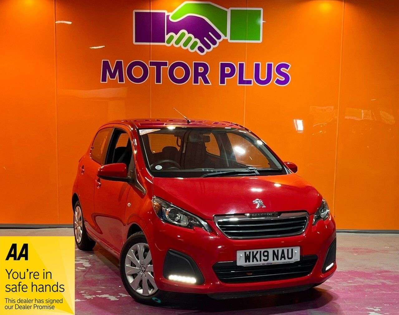 A 2019 PEUGEOT 108 1.0 Active Hatchback 5dr Petrol Manual Euro 6 (72 ps) Visit Over 400 Cars I A 2019 PEUGEOT 108 1.0 Active Hatchback 5dr Petrol Manual Euro 6 (72 ps) Visit Over 400 Cars I