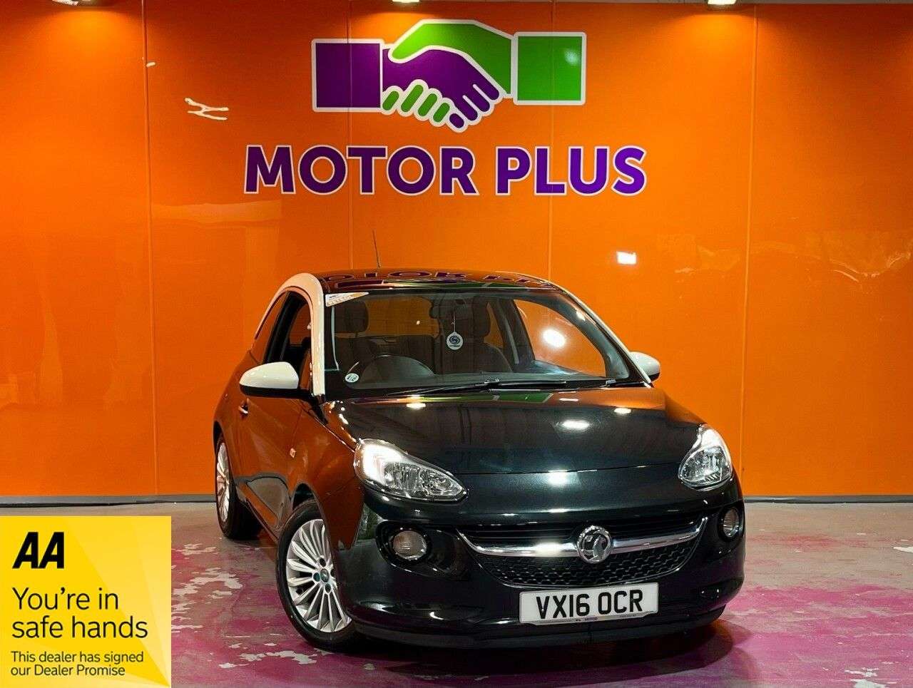 A 2016 VAUXHALL ADAM 1.4i GLAM Hatchback 3dr Petrol Manual Euro 6 (87 ps) Visit Over 400 Cars In A 2016 VAUXHALL ADAM 1.4i GLAM Hatchback 3dr Petrol Manual Euro 6 (87 ps) Visit Over 400 Cars In
