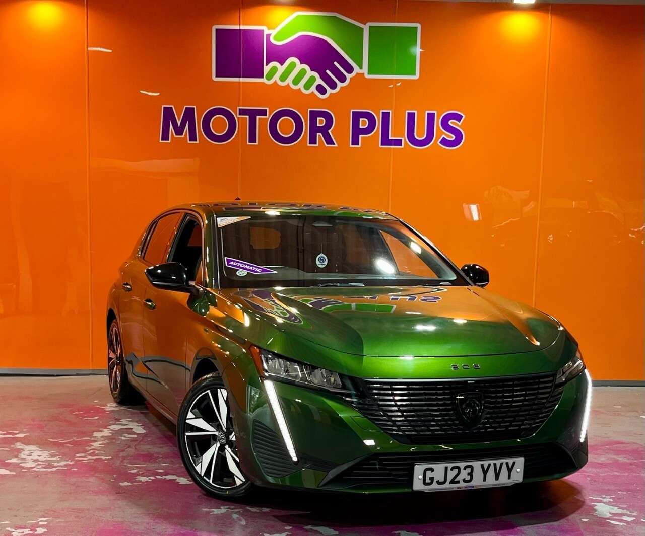 A 2023 PEUGEOT 308 1.2 PureTech Allure Hatchback 5dr Petrol EAT Euro 6 (s/s) (130 ps) Visit Ov A 2023 PEUGEOT 308 1.2 PureTech Allure Hatchback 5dr Petrol EAT Euro 6 (s/s) (130 ps) Visit Ov