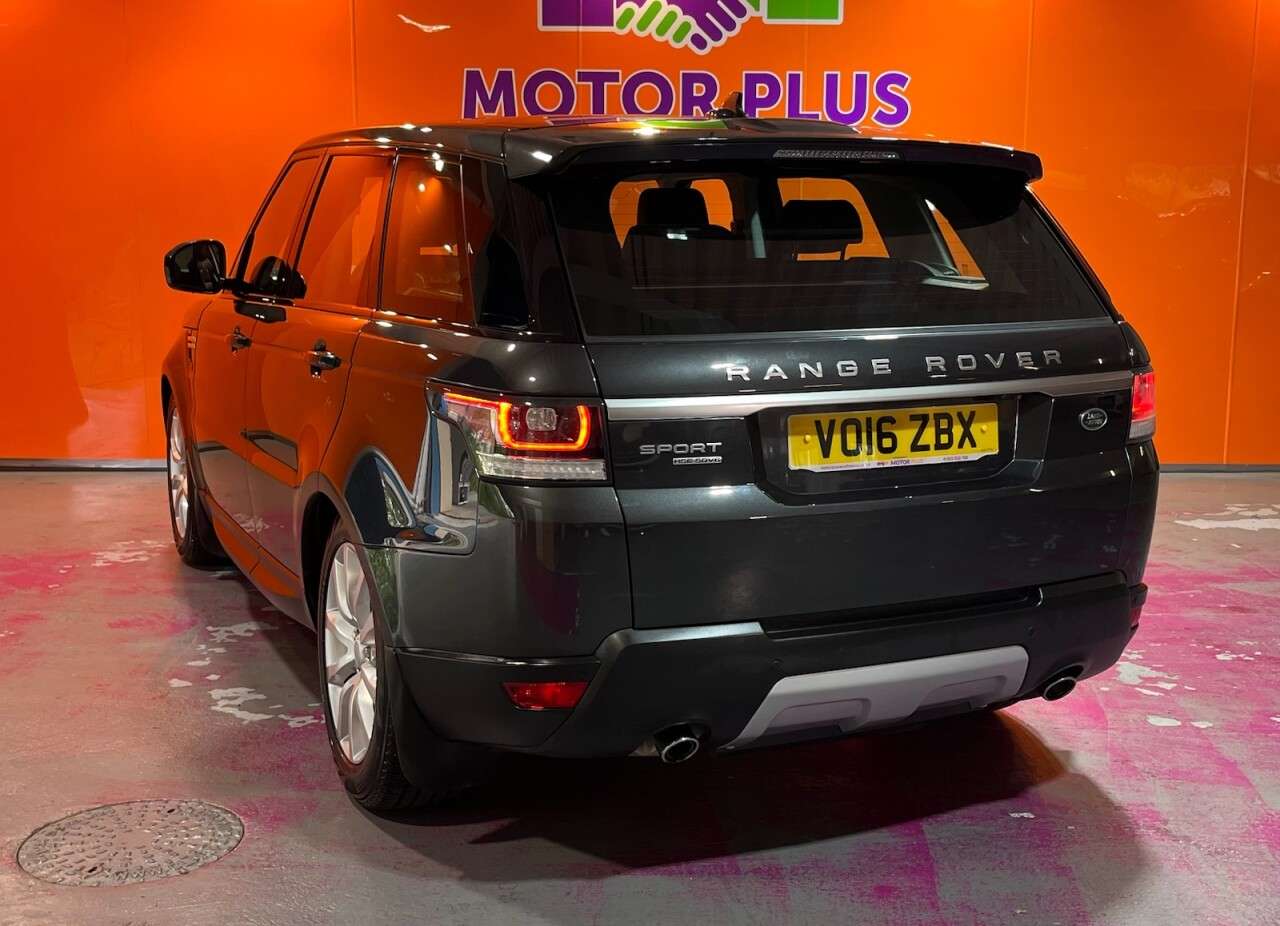 A 2016 LAND ROVER RANGE ROVER SPORT 3.0 SD V6 HSE SUV 5dr Diesel Auto 4WD Euro 6 (s/s) (306 ps) Visit Over 400 A 2016 LAND ROVER RANGE ROVER SPORT 3.0 SD V6 HSE SUV 5dr Diesel Auto 4WD Euro 6 (s/s) (306 ps) Visit Over 400