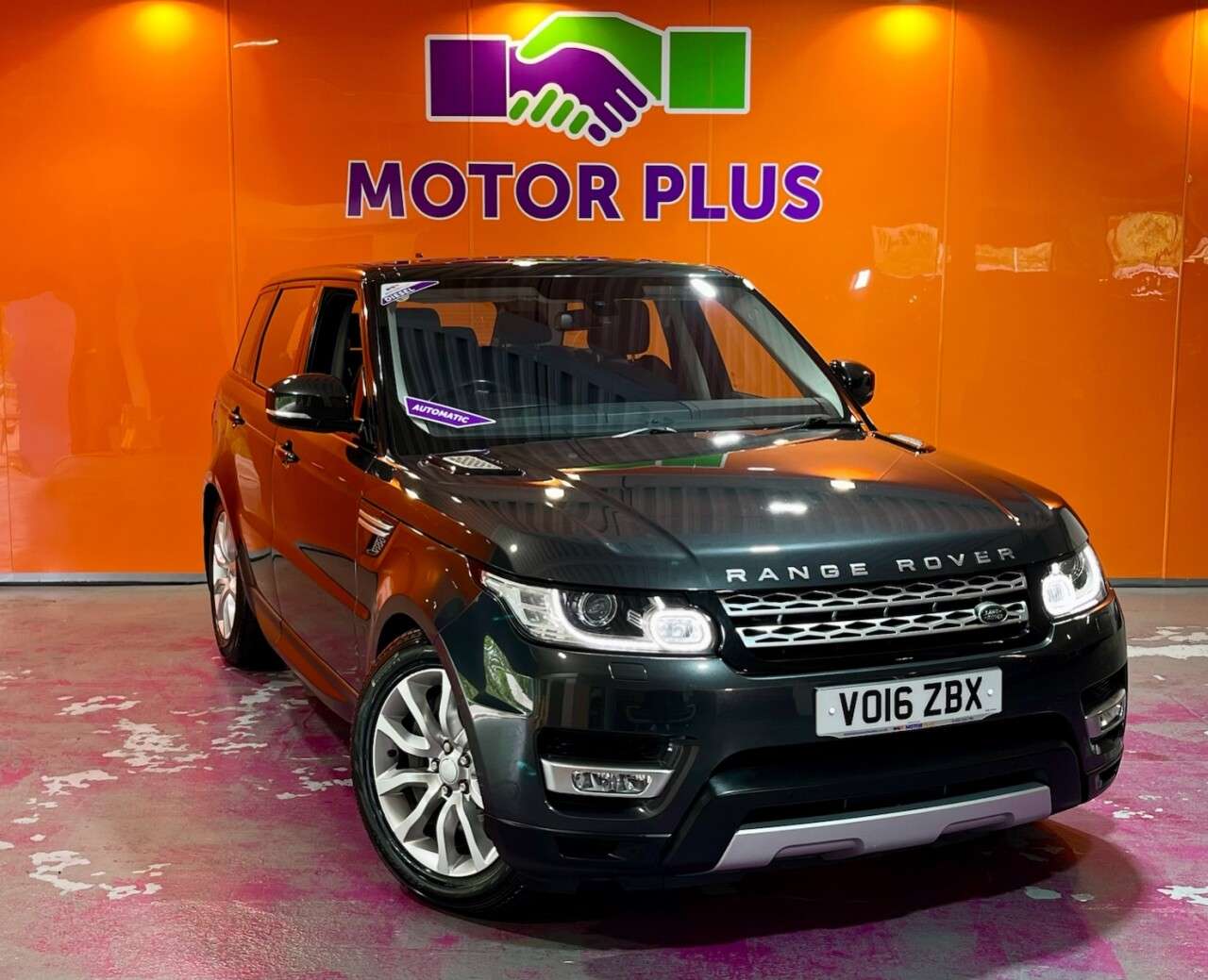 A 2016 LAND ROVER RANGE ROVER SPORT 3.0 SD V6 HSE SUV 5dr Diesel Auto 4WD Euro 6 (s/s) (306 ps) Visit Over 400 A 2016 LAND ROVER RANGE ROVER SPORT 3.0 SD V6 HSE SUV 5dr Diesel Auto 4WD Euro 6 (s/s) (306 ps) Visit Over 400