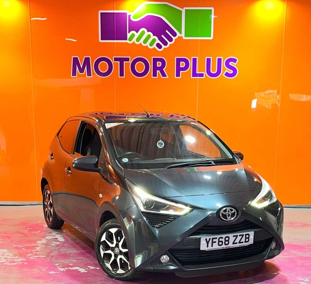 A 2018 TOYOTA AYGO 1.0 VVT-i x-plore Hatchback 5dr Petrol Manual Euro 6 (71 ps) Visit Over 400 A 2018 TOYOTA AYGO 1.0 VVT-i x-plore Hatchback 5dr Petrol Manual Euro 6 (71 ps) Visit Over 400