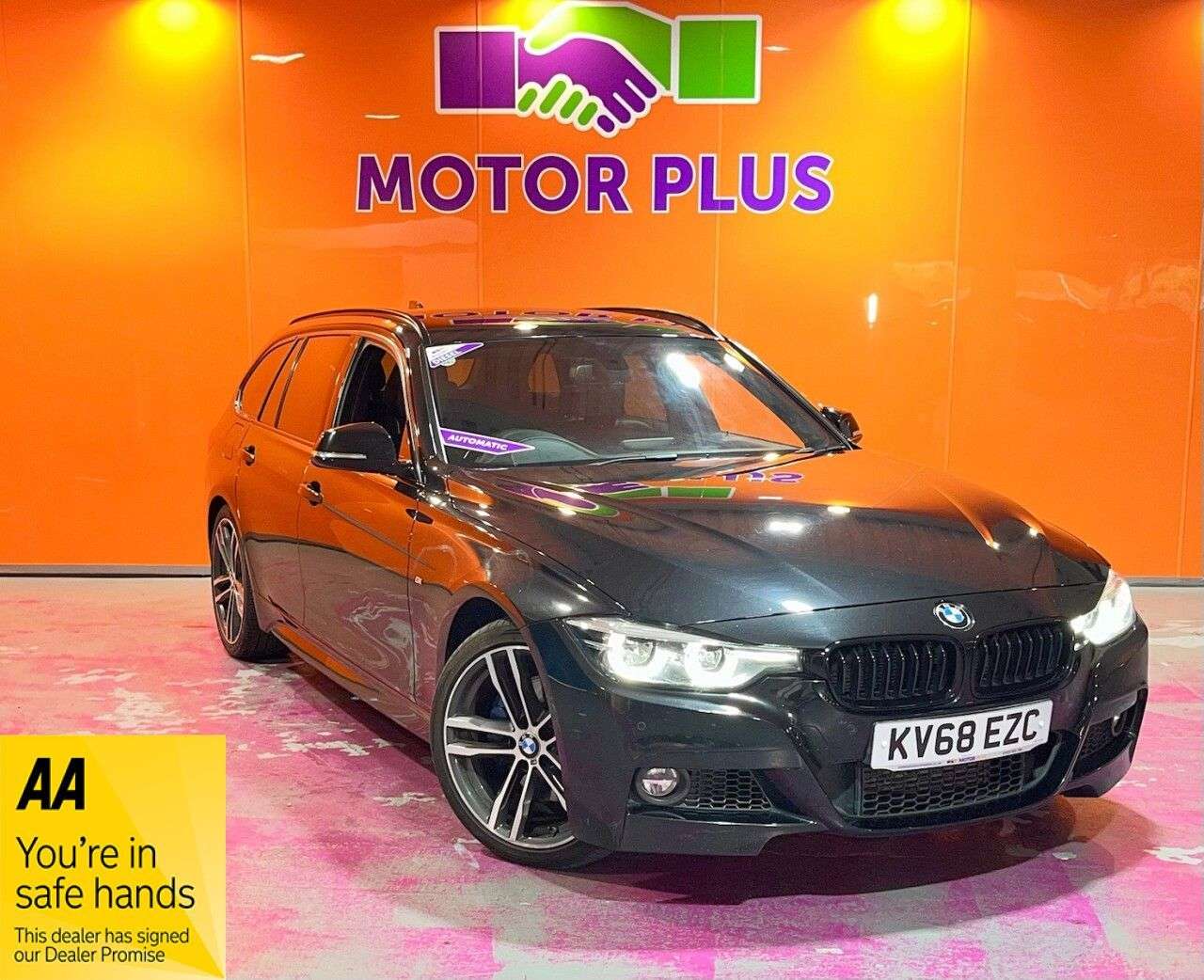 A 2018 BMW 3 SERIES 2.0 320d M Sport Shadow Edition Touring 5dr Diesel Auto Euro 6 (s/s) (190 p A 2018 BMW 3 SERIES 2.0 320d M Sport Shadow Edition Touring 5dr Diesel Auto Euro 6 (s/s) (190 p