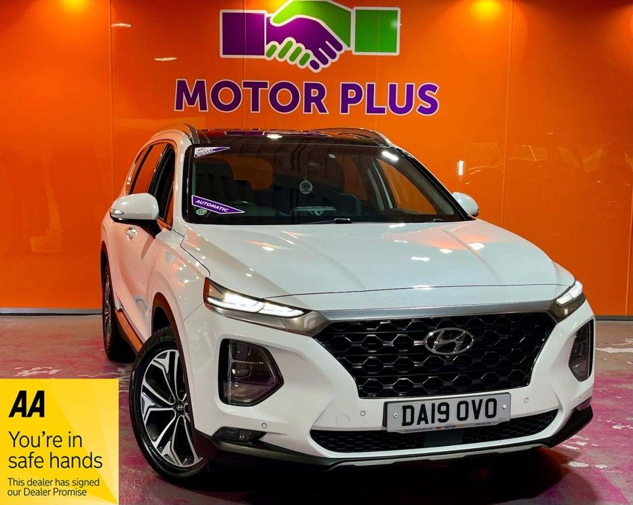 A 2019 HYUNDAI SANTA FE 2.2 CRDi Premium SE SUV 5dr Diesel Auto 4WD Euro 6 (s/s) 7 Seat (200 ps) Vi A 2019 HYUNDAI SANTA FE 2.2 CRDi Premium SE SUV 5dr Diesel Auto 4WD Euro 6 (s/s) 7 Seat (200 ps) Vi