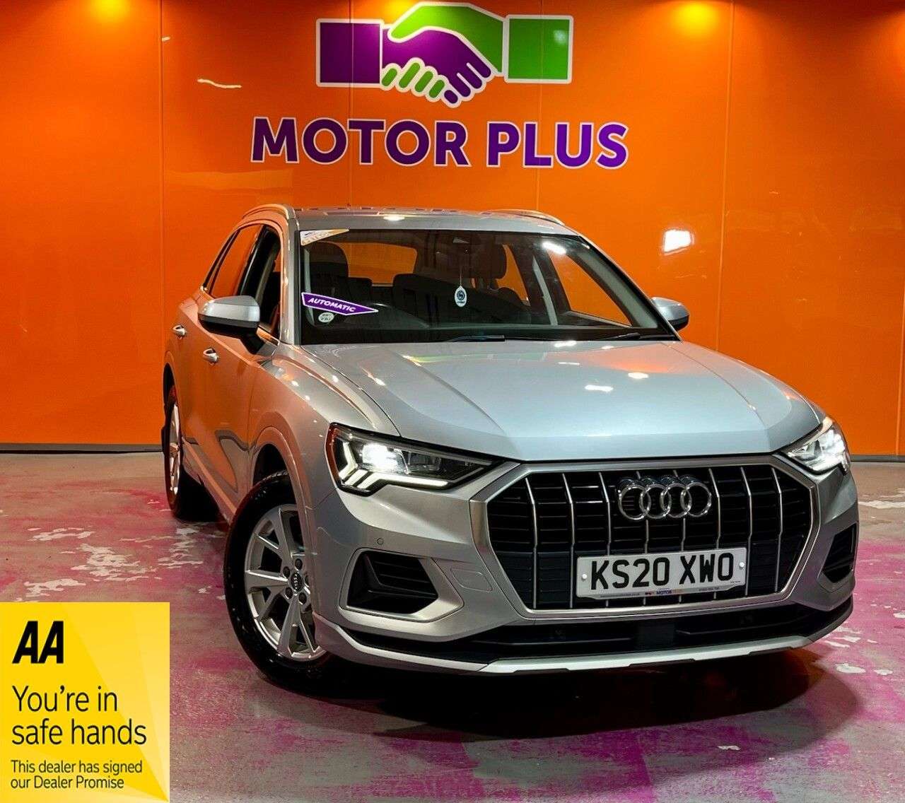 A 2020 AUDI Q3 1.5 TFSI CoD 35 Sport SUV 5dr Petrol S Tronic Euro 6 (s/s) (150 ps) Visit O A 2020 AUDI Q3 1.5 TFSI CoD 35 Sport SUV 5dr Petrol S Tronic Euro 6 (s/s) (150 ps) Visit O