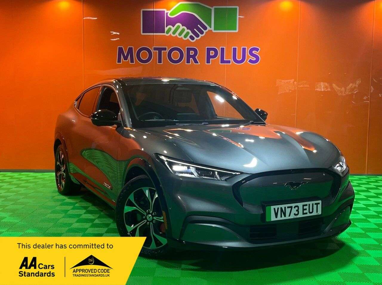 A 2024 FORD MUSTANG MACH-E Extended Range 91kWh SUV 5dr Electric Automatic (294 ps) Visit Over 400 Car A 2024 FORD MUSTANG MACH-E Extended Range 91kWh SUV 5dr Electric Automatic (294 ps) Visit Over 400 Car
