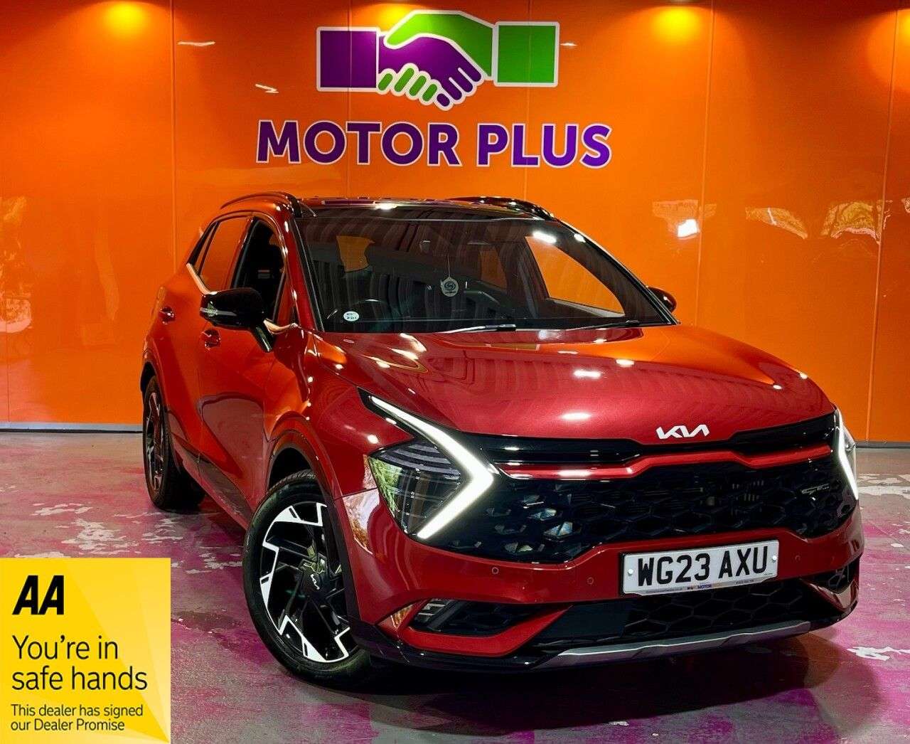 A 2023 KIA SPORTAGE 1.6 T-GDi 13.8kWh GT-Line S SUV 5dr Petrol Plug-in Hybrid Auto AWD Euro 6 ( A 2023 KIA SPORTAGE 1.6 T-GDi 13.8kWh GT-Line S SUV 5dr Petrol Plug-in Hybrid Auto AWD Euro 6 (