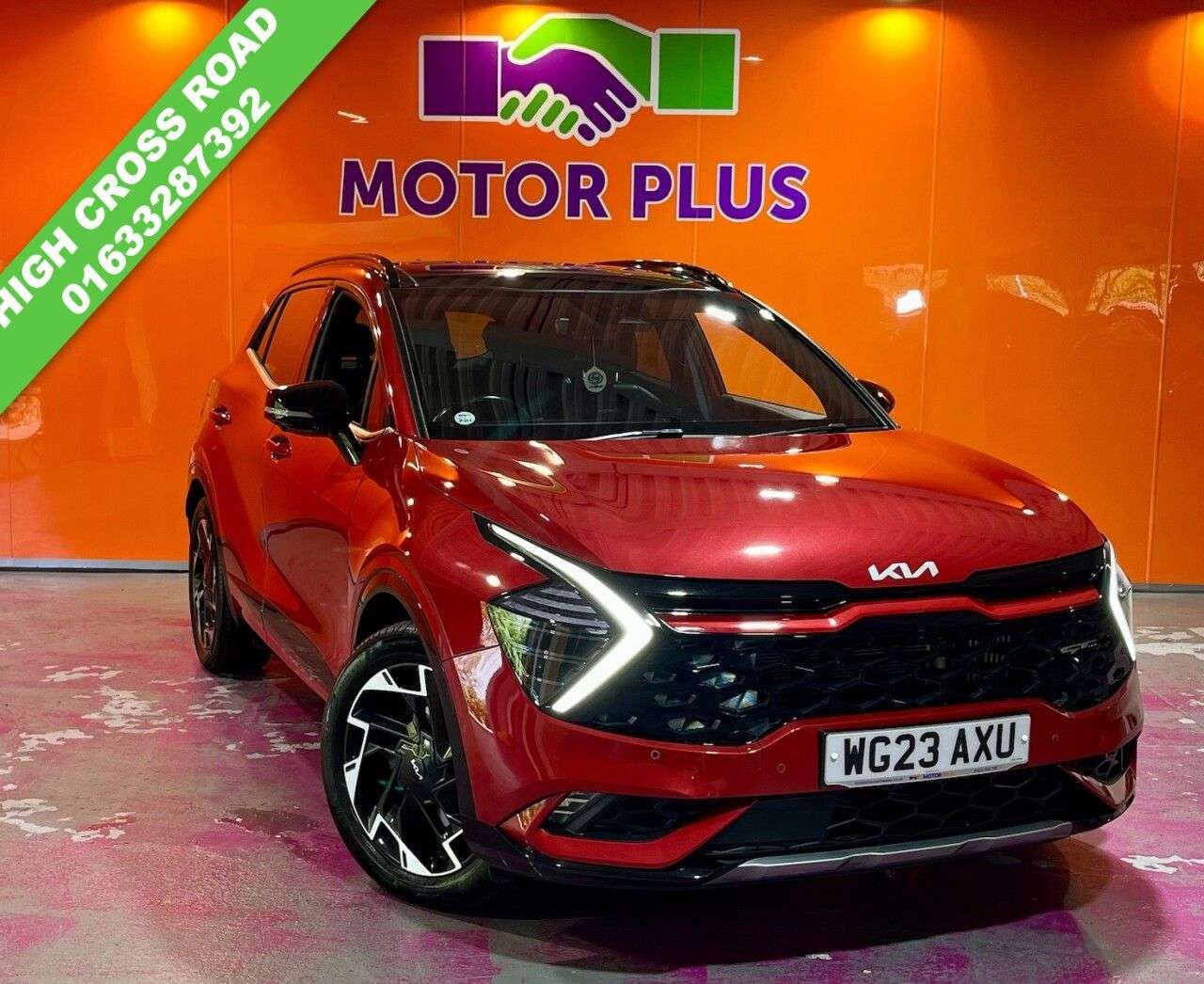 A 2023 KIA SPORTAGE 1.6 T-GDi 13.8kWh GT-Line S SUV 5dr Petrol Plug-in Hybrid Auto AWD Euro 6 ( A 2023 KIA SPORTAGE 1.6 T-GDi 13.8kWh GT-Line S SUV 5dr Petrol Plug-in Hybrid Auto AWD Euro 6 (