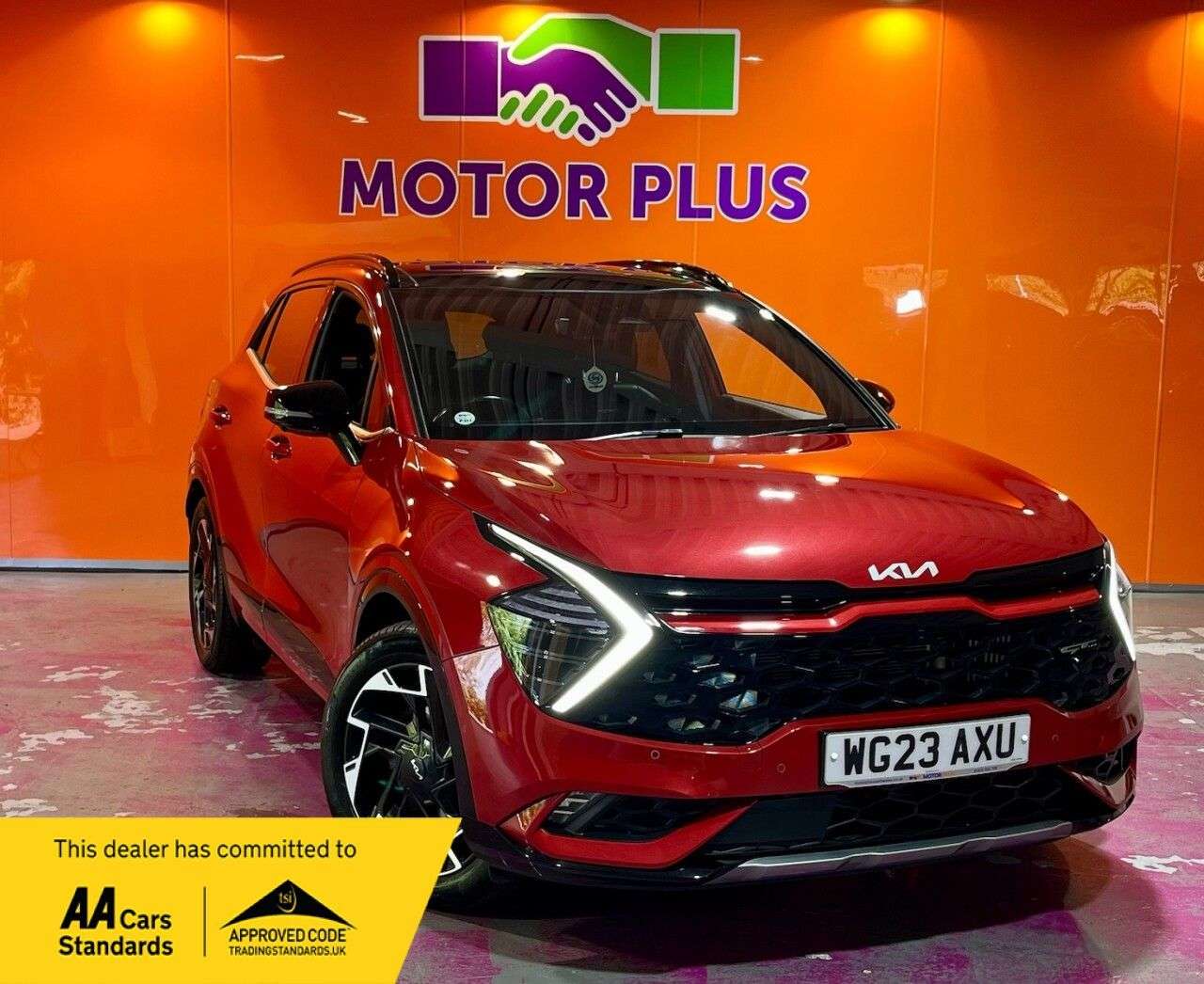 A 2023 KIA SPORTAGE 1.6 T-GDi 13.8kWh GT-Line S SUV 5dr Petrol Plug-in Hybrid Auto AWD Euro 6 ( A 2023 KIA SPORTAGE 1.6 T-GDi 13.8kWh GT-Line S SUV 5dr Petrol Plug-in Hybrid Auto AWD Euro 6 (