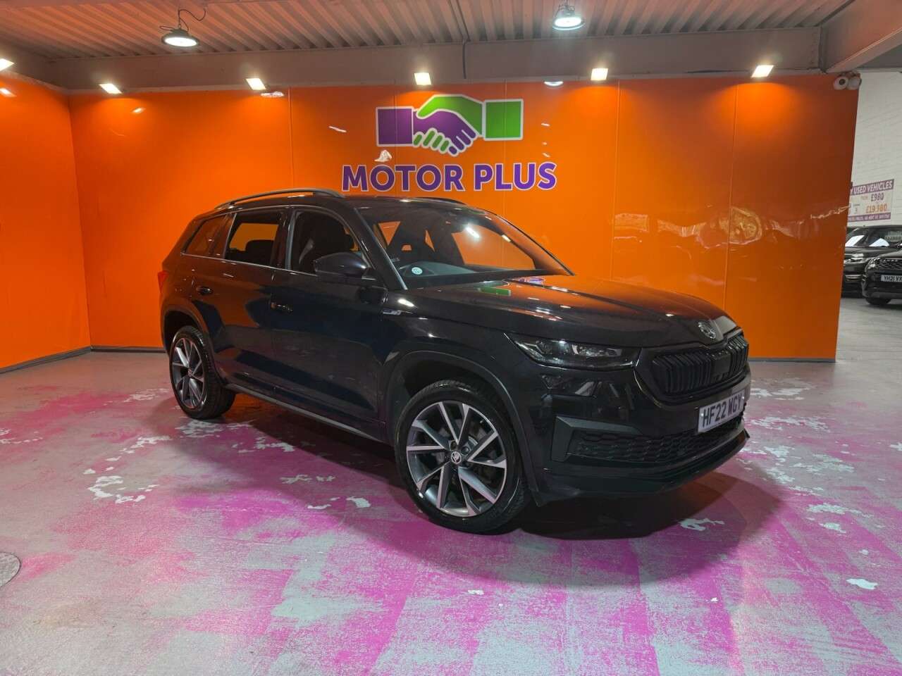 A 2022 SKODA KODIAQ 2.0 TDI SportLine SUV 5dr Diesel DSG 4WD Euro 6 (s/s) (7 Seat) (150 ps) Vis A 2022 SKODA KODIAQ 2.0 TDI SportLine SUV 5dr Diesel DSG 4WD Euro 6 (s/s) (7 Seat) (150 ps) Vis