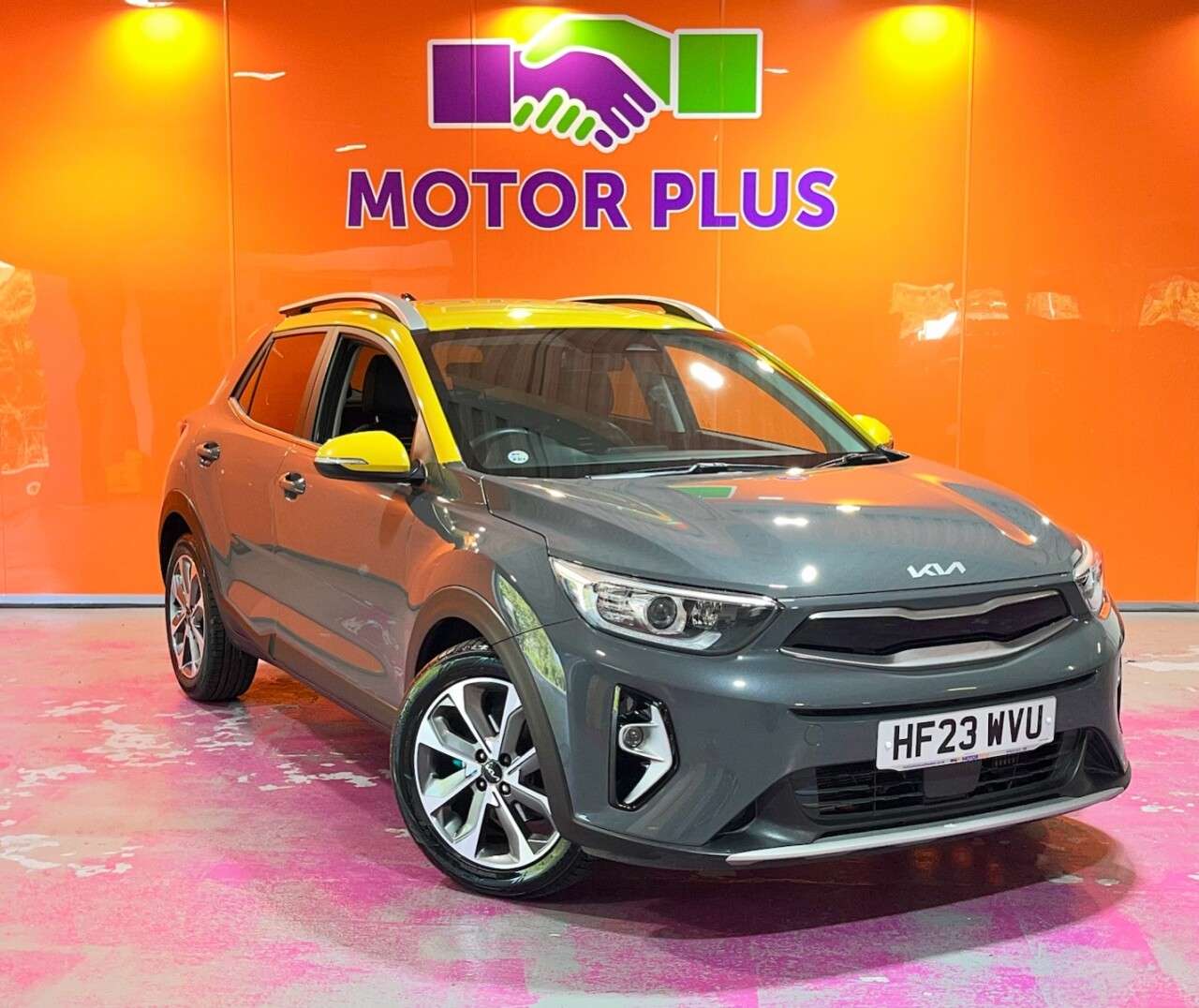 A 2023 KIA STONIC 1.0 T-GDi Quantum SUV 5dr Petrol Manual Euro 6 (s/s) (99 bhp) Visit Over 40 A 2023 KIA STONIC 1.0 T-GDi Quantum SUV 5dr Petrol Manual Euro 6 (s/s) (99 bhp) Visit Over 40