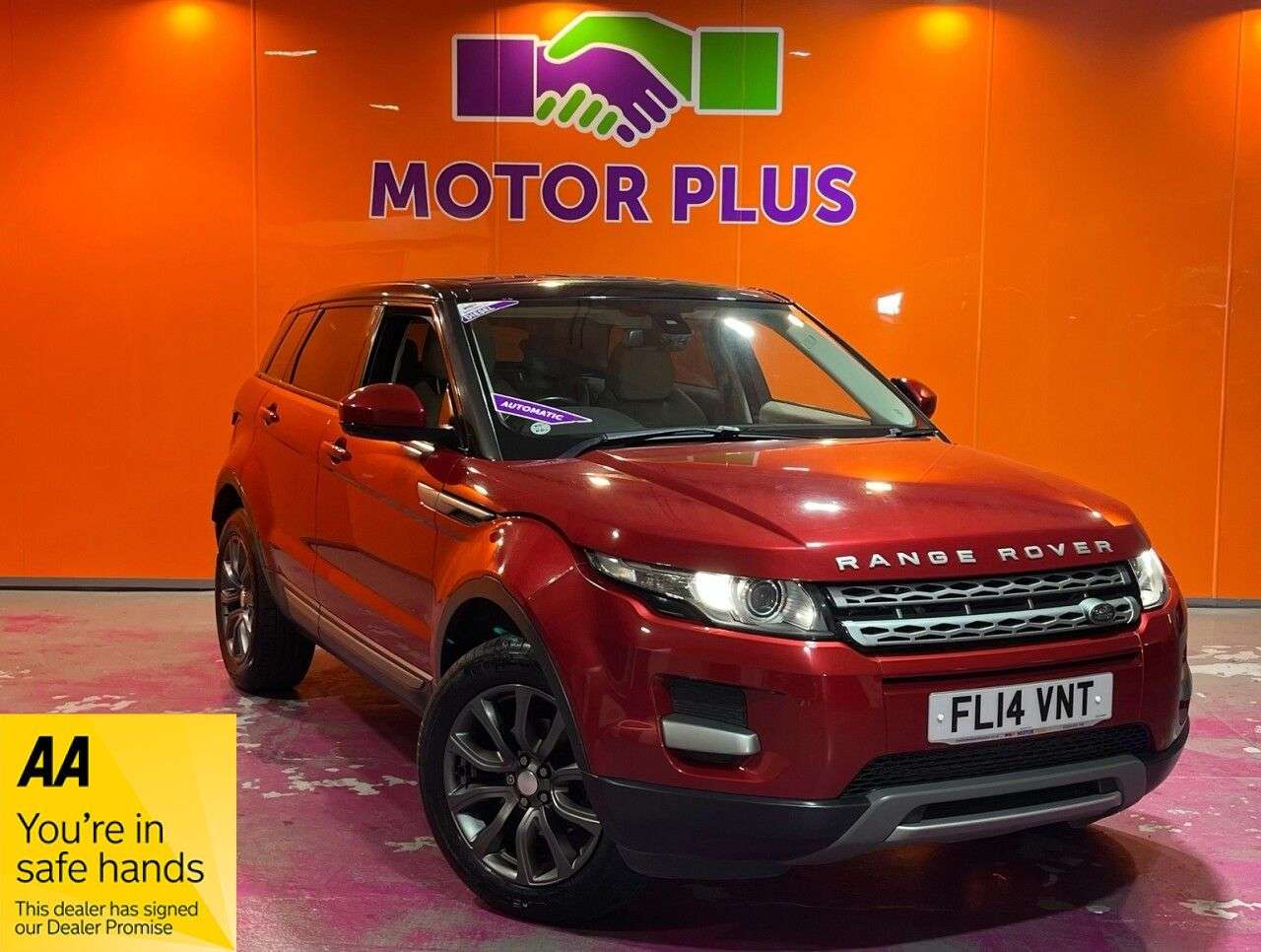 A 2014 LAND ROVER RANGE ROVER EVOQUE 2.2 SD4 Pure SUV 5dr Diesel Auto 4WD Euro 5 (s/s) (190 ps) Visit Over 400 C A 2014 LAND ROVER RANGE ROVER EVOQUE 2.2 SD4 Pure SUV 5dr Diesel Auto 4WD Euro 5 (s/s) (190 ps) Visit Over 400 C