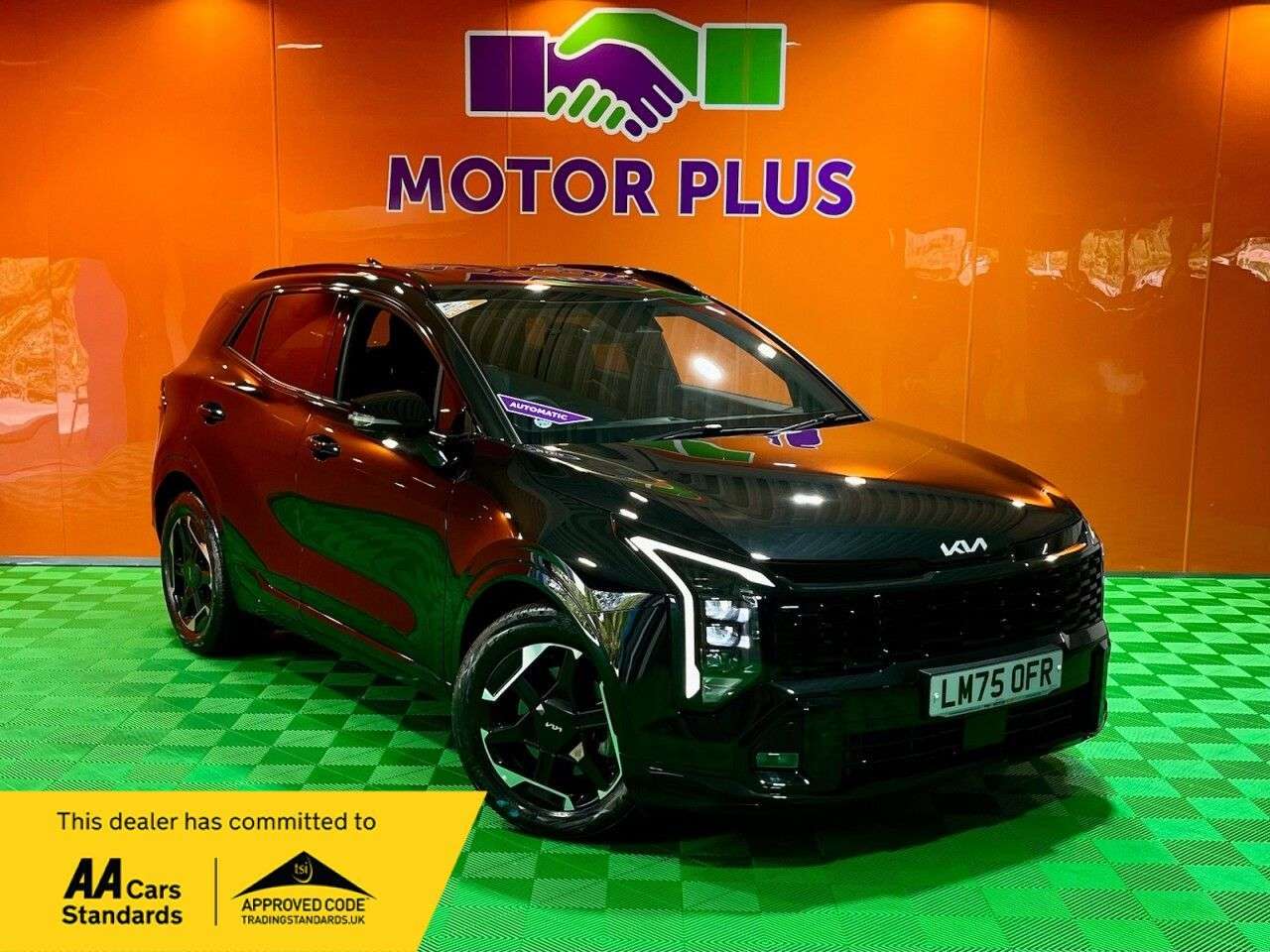 A 2025 KIA SPORTAGE 1.6 T-GDi GT-Line SUV 5dr Petrol DCT Euro 6 (s/s) (147 bhp) Visit Over 400 A 2025 KIA SPORTAGE 1.6 T-GDi GT-Line SUV 5dr Petrol DCT Euro 6 (s/s) (147 bhp) Visit Over 400
