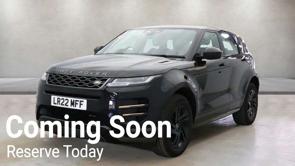 A 2022 LAND ROVER RANGE ROVER EVOQUE 1.5 P300e 12.2kWh R-Dynamic SE SUV 5dr Petrol Plug-in Hybrid Auto 4WD Euro A 2022 LAND ROVER RANGE ROVER EVOQUE 1.5 P300e 12.2kWh R-Dynamic SE SUV 5dr Petrol Plug-in Hybrid Auto 4WD Euro