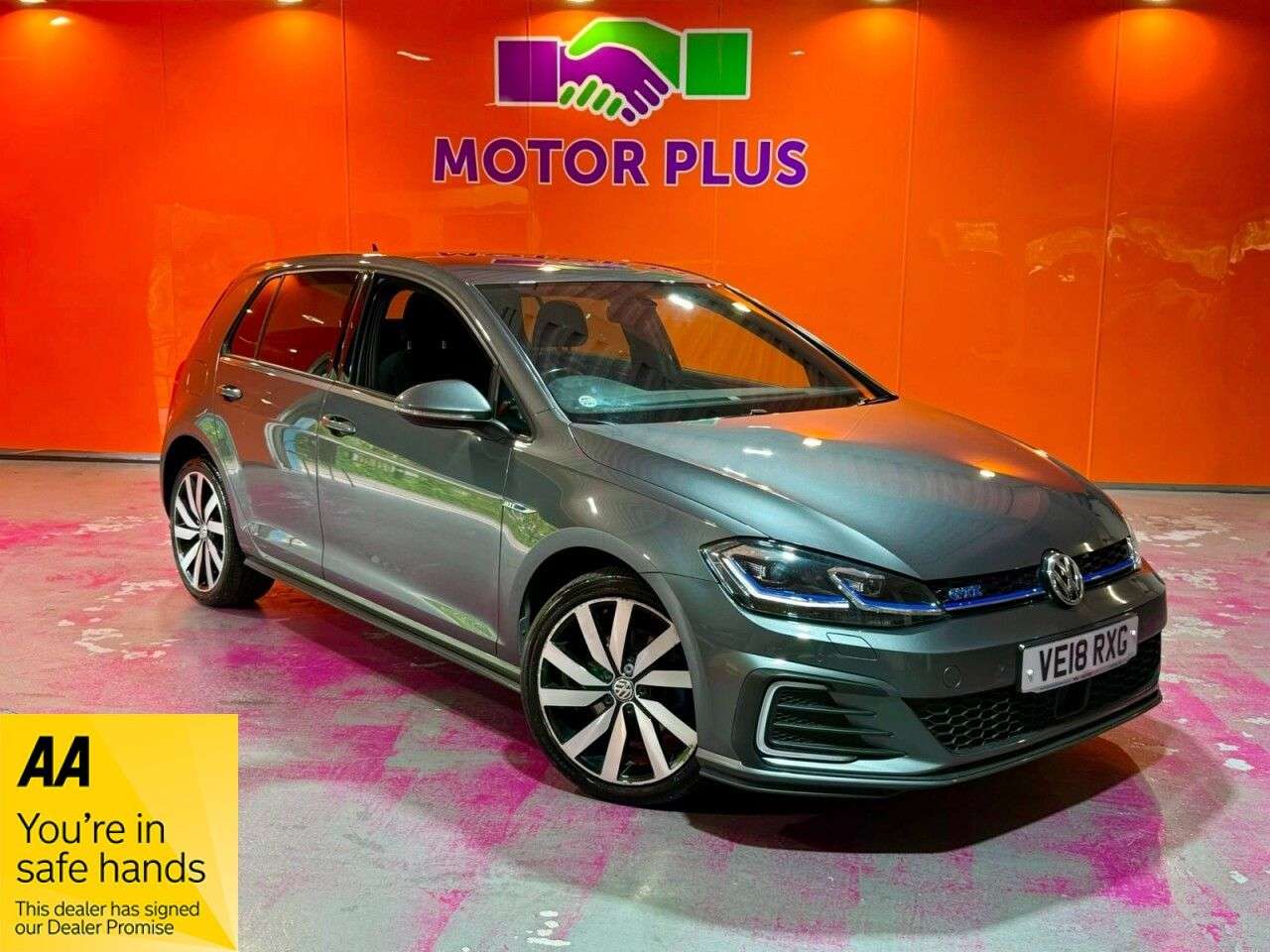 A 2018 VOLKSWAGEN GOLF 1.4 TSI 8.7kWh GTE Advance Hatchback 5dr Petrol Plug-in Hybrid DSG Euro 6 ( A 2018 VOLKSWAGEN GOLF 1.4 TSI 8.7kWh GTE Advance Hatchback 5dr Petrol Plug-in Hybrid DSG Euro 6 (