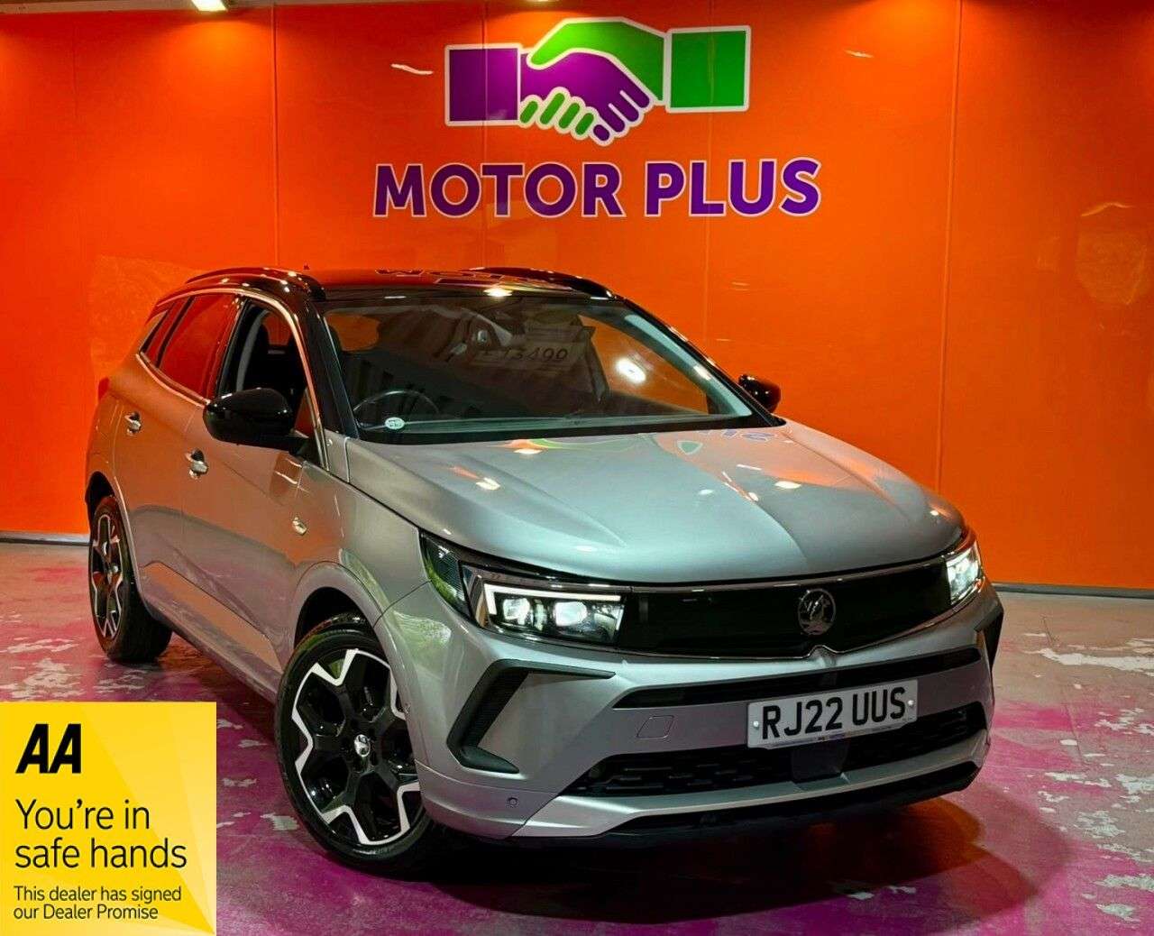 A 2022 VAUXHALL GRANDLAND 1.2 Turbo Elite SUV 5dr Petrol Manual Euro 6 (s/s) (130 ps) Visit Over 400 A 2022 VAUXHALL GRANDLAND 1.2 Turbo Elite SUV 5dr Petrol Manual Euro 6 (s/s) (130 ps) Visit Over 400