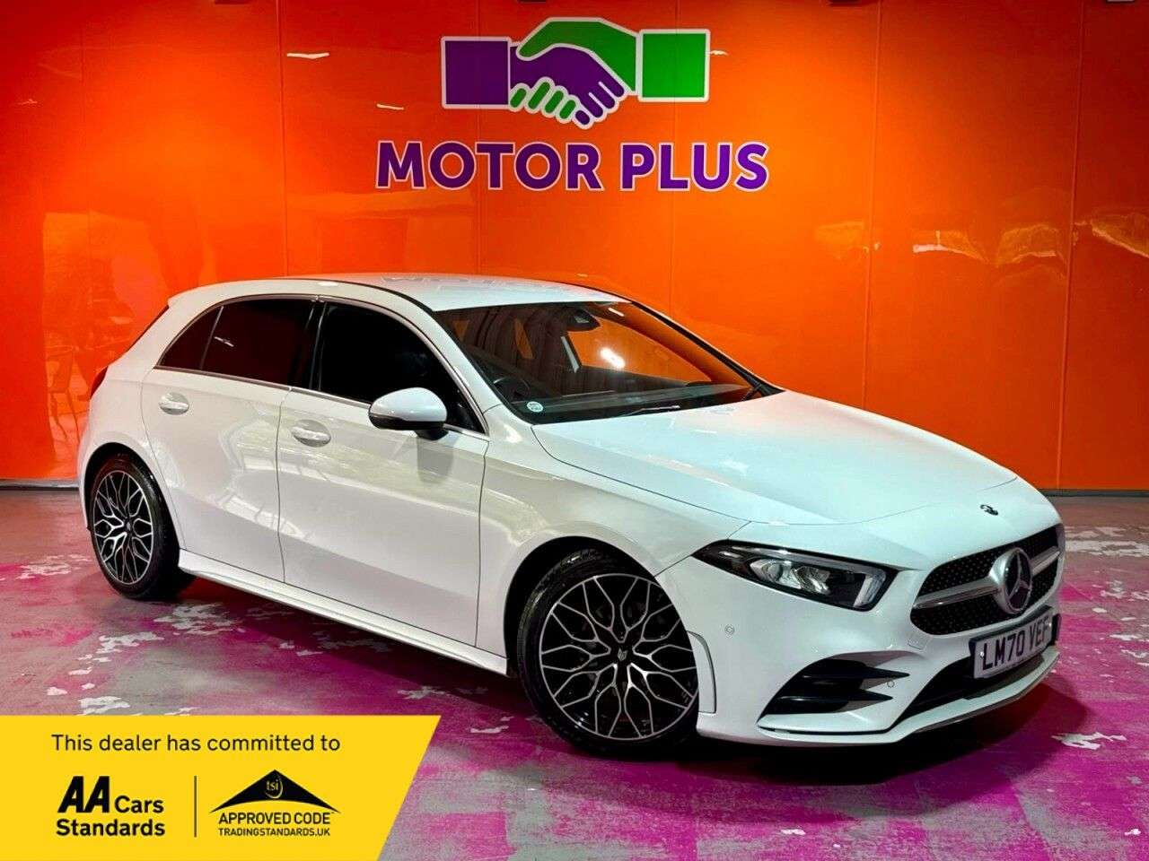 A 2020 MERCEDES-BENZ A CLASS 1.3 A180 AMG Line (Executive) Hatchback 5dr Petrol 7G-DCT Euro 6 (s/s) (136 A 2020 MERCEDES-BENZ A CLASS 1.3 A180 AMG Line (Executive) Hatchback 5dr Petrol 7G-DCT Euro 6 (s/s) (136