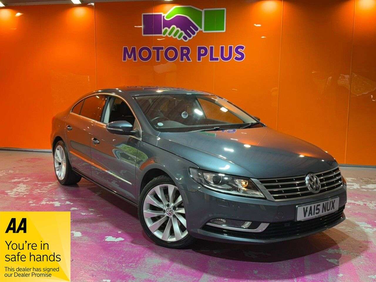 A 2015 VOLKSWAGEN CC 2.0 TDI BlueMotion Tech GT Saloon 4dr Diesel DSG Euro 5 (s/s) (177 ps) Visi A 2015 VOLKSWAGEN CC 2.0 TDI BlueMotion Tech GT Saloon 4dr Diesel DSG Euro 5 (s/s) (177 ps) Visi