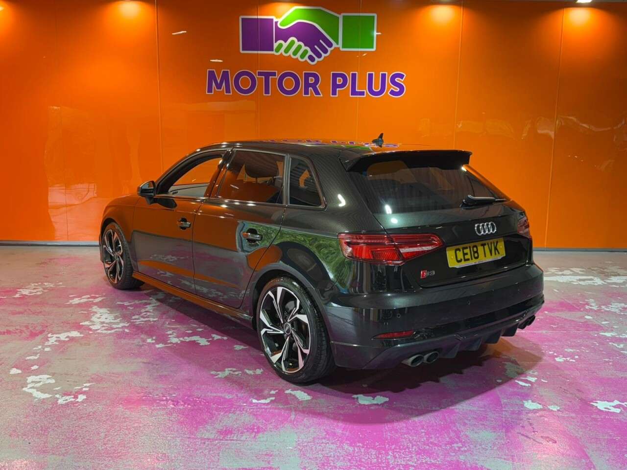 A 2018 AUDI S3 2.0 TFSI Black Edition Sportback 5dr Petrol S Tronic quattro Euro 6 (s/s) ( A 2018 AUDI S3 2.0 TFSI Black Edition Sportback 5dr Petrol S Tronic quattro Euro 6 (s/s) (