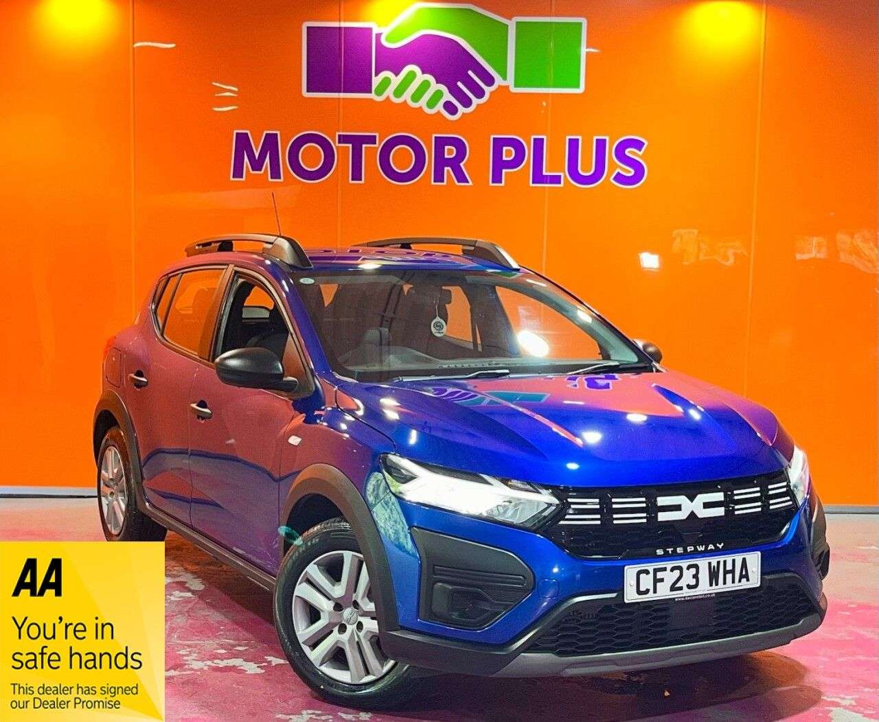 A 2023 DACIA SANDERO STEPWAY 1.0 TCe Essential Hatchback 5dr Petrol Manual Euro 6 (s/s) (90 ps) Visit Ov A 2023 DACIA SANDERO STEPWAY 1.0 TCe Essential Hatchback 5dr Petrol Manual Euro 6 (s/s) (90 ps) Visit Ov