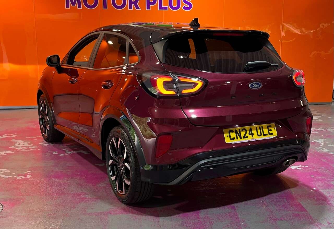 A 2024 FORD PUMA 1.0T EcoBoost MHEV Vivid Ruby Edition SUV 5dr Petrol Hybrid Manual Euro 6 ( A 2024 FORD PUMA 1.0T EcoBoost MHEV Vivid Ruby Edition SUV 5dr Petrol Hybrid Manual Euro 6 (