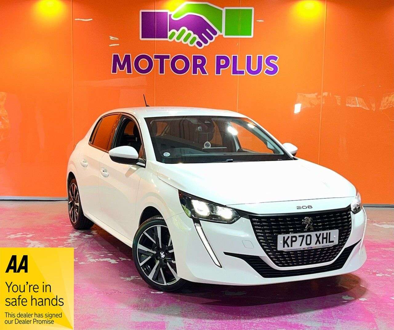 A 2020 PEUGEOT 208 PURETECH ALLURE PREMIUM S/S A 2020 PEUGEOT 208 PURETECH ALLURE PREMIUM S/S
