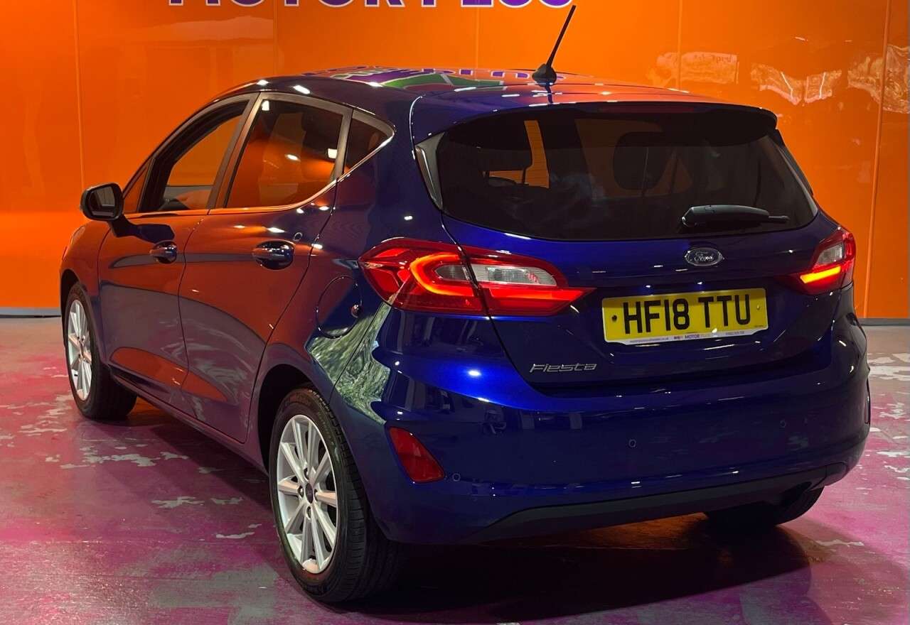 A 2018 FORD FIESTA 1.0T EcoBoost Titanium Hatchback 5dr Petrol Manual Euro 6 (s/s) (125 ps) Vi A 2018 FORD FIESTA 1.0T EcoBoost Titanium Hatchback 5dr Petrol Manual Euro 6 (s/s) (125 ps) Vi
