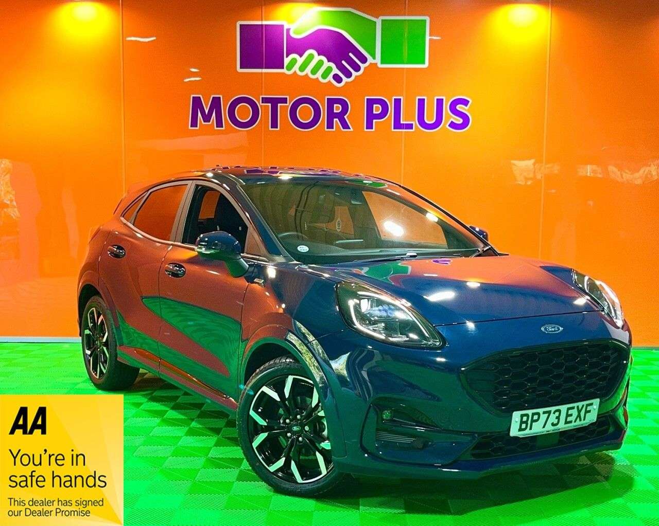 A 2023 FORD PUMA 1.0T EcoBoost MHEV ST-Line X SUV 5dr Petrol Hybrid DCT Euro 6 (s/s) (125 ps A 2023 FORD PUMA 1.0T EcoBoost MHEV ST-Line X SUV 5dr Petrol Hybrid DCT Euro 6 (s/s) (125 ps