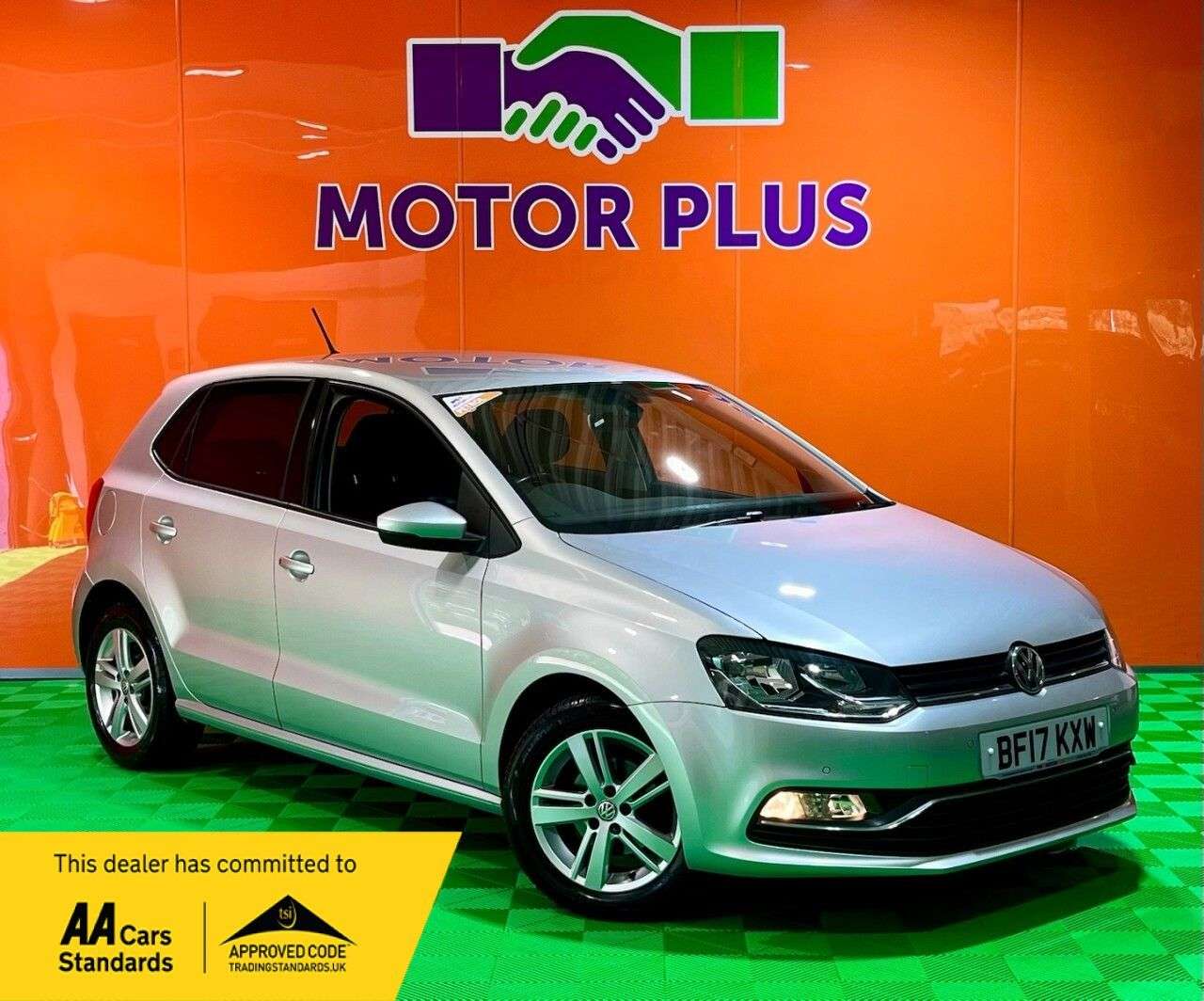 A 2017 VOLKSWAGEN POLO 1.2 TSI Match Edition Hatchback 5dr Petrol Manual Euro 6 (s/s) (90 ps) Visi A 2017 VOLKSWAGEN POLO 1.2 TSI Match Edition Hatchback 5dr Petrol Manual Euro 6 (s/s) (90 ps) Visi