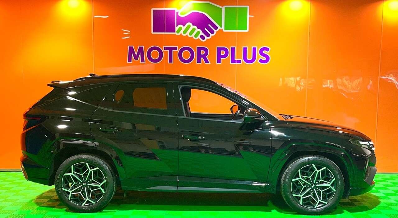 A 2021 HYUNDAI TUCSON 1.6 T-GDi MHEV N Line SUV 5dr Petrol Hybrid DCT Euro 6 (s/s) (150 ps) Visit A 2021 HYUNDAI TUCSON 1.6 T-GDi MHEV N Line SUV 5dr Petrol Hybrid DCT Euro 6 (s/s) (150 ps) Visit