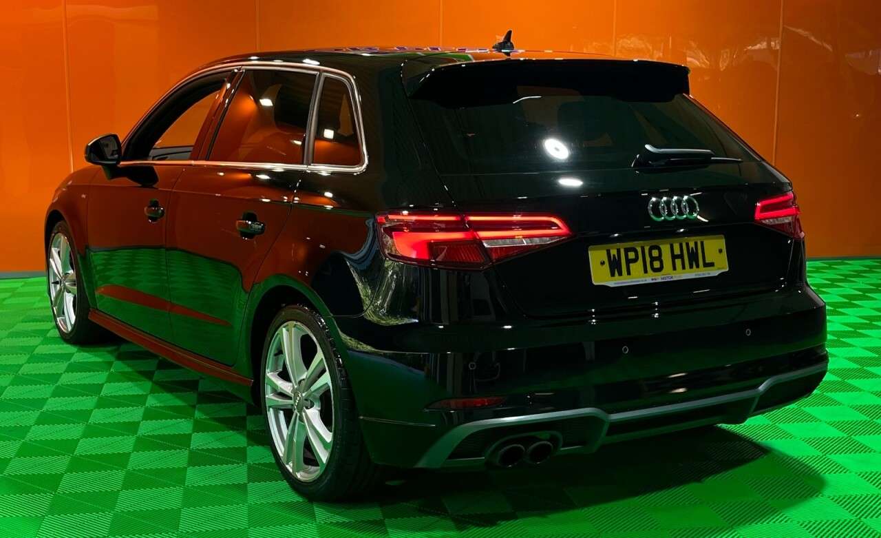 A 2018 AUDI A3 2.0 TFSI S line Sportback 5dr Petrol Manual Euro 6 (s/s) (190 ps) Visit Ove A 2018 AUDI A3 2.0 TFSI S line Sportback 5dr Petrol Manual Euro 6 (s/s) (190 ps) Visit Ove