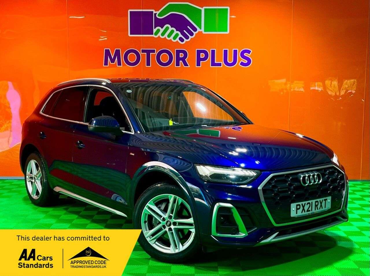 A 2021 AUDI Q5 2.0 TDI 40 S line SUV 5dr Diesel S Tronic quattro Euro 6 (s/s) (204 ps) Vis A 2021 AUDI Q5 2.0 TDI 40 S line SUV 5dr Diesel S Tronic quattro Euro 6 (s/s) (204 ps) Vis