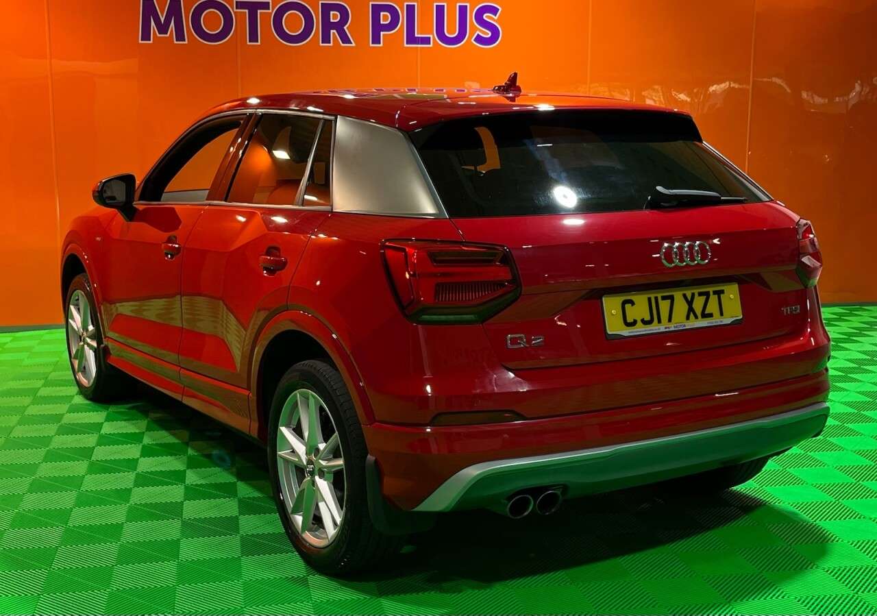 A 2017 AUDI Q2 1.4 TFSI CoD S line SUV 5dr Petrol S Tronic Euro 6 (s/s) (150 ps) Visit Ove A 2017 AUDI Q2 1.4 TFSI CoD S line SUV 5dr Petrol S Tronic Euro 6 (s/s) (150 ps) Visit Ove