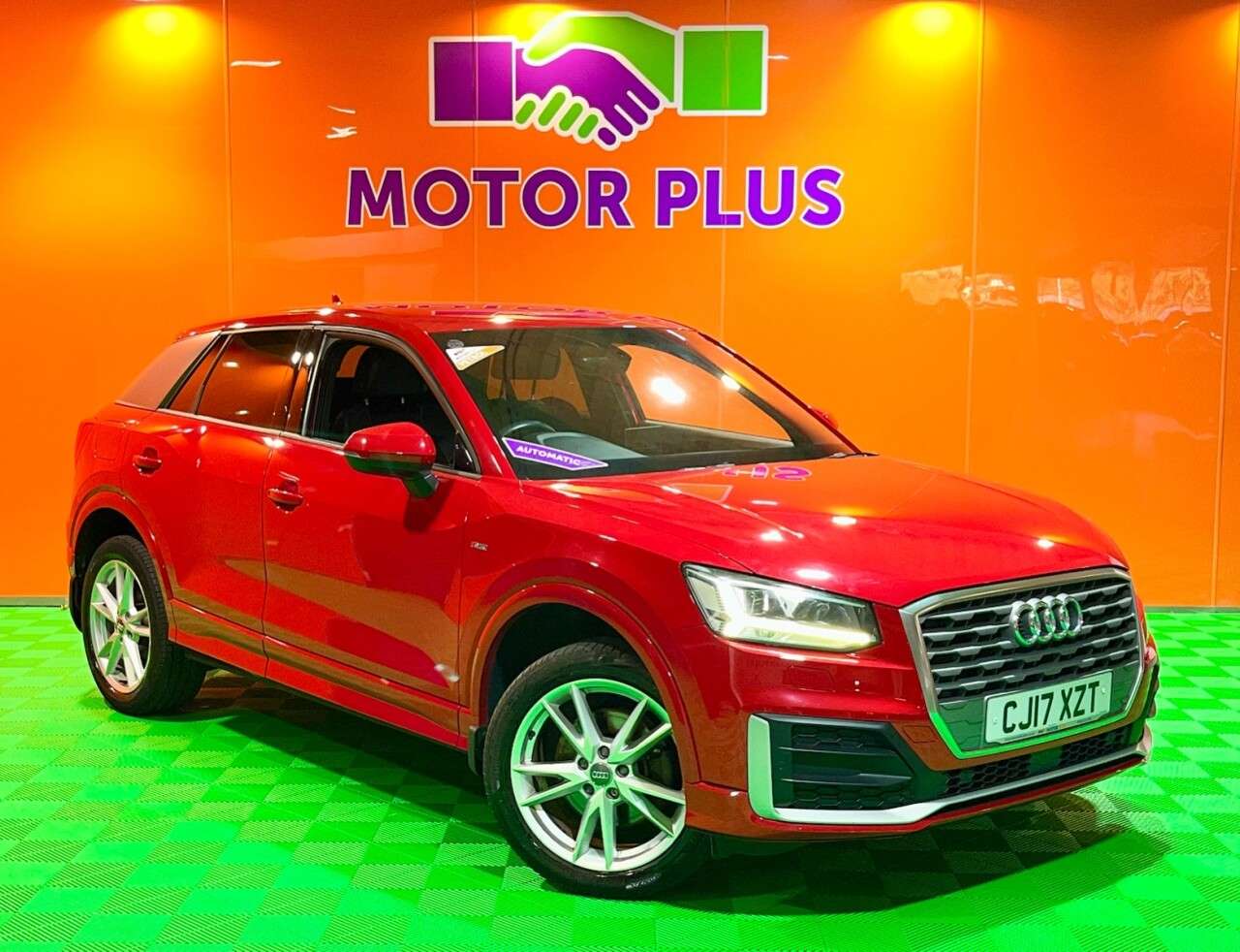 A 2017 AUDI Q2 1.4 TFSI CoD S line SUV 5dr Petrol S Tronic Euro 6 (s/s) (150 ps) Visit Ove A 2017 AUDI Q2 1.4 TFSI CoD S line SUV 5dr Petrol S Tronic Euro 6 (s/s) (150 ps) Visit Ove