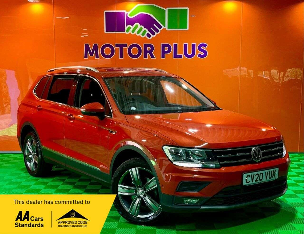 A 2020 VOLKSWAGEN TIGUAN ALLSPACE 1.5 TSI EVO Match SUV 5dr Petrol DSG Euro 6 (s/s) (150 ps) Visit Over 400 C A 2020 VOLKSWAGEN TIGUAN ALLSPACE 1.5 TSI EVO Match SUV 5dr Petrol DSG Euro 6 (s/s) (150 ps) Visit Over 400 C