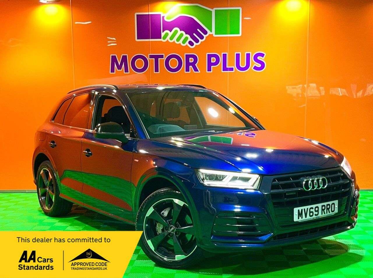 A 2019 AUDI Q5 2.0 TDI 40 Black Edition SUV 5dr Diesel S Tronic quattro Euro 6 (s/s) (190 A 2019 AUDI Q5 2.0 TDI 40 Black Edition SUV 5dr Diesel S Tronic quattro Euro 6 (s/s) (190