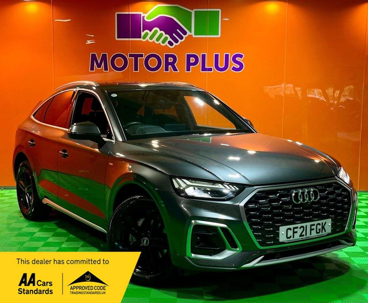 A 2021 AUDI Q5 2.0 TDI 40 S line Sportback 5dr Diesel S Tronic quattro Euro 6 (s/s) (204 p A 2021 AUDI Q5 2.0 TDI 40 S line Sportback 5dr Diesel S Tronic quattro Euro 6 (s/s) (204 p