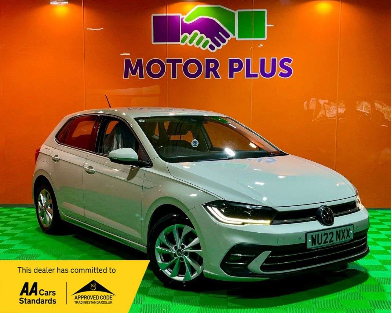 A 2022 VOLKSWAGEN POLO 1.0 TSI Style Hatchback 5dr Petrol Manual Euro 6 (s/s) (95 ps) Visit Over 4 A 2022 VOLKSWAGEN POLO 1.0 TSI Style Hatchback 5dr Petrol Manual Euro 6 (s/s) (95 ps) Visit Over 4