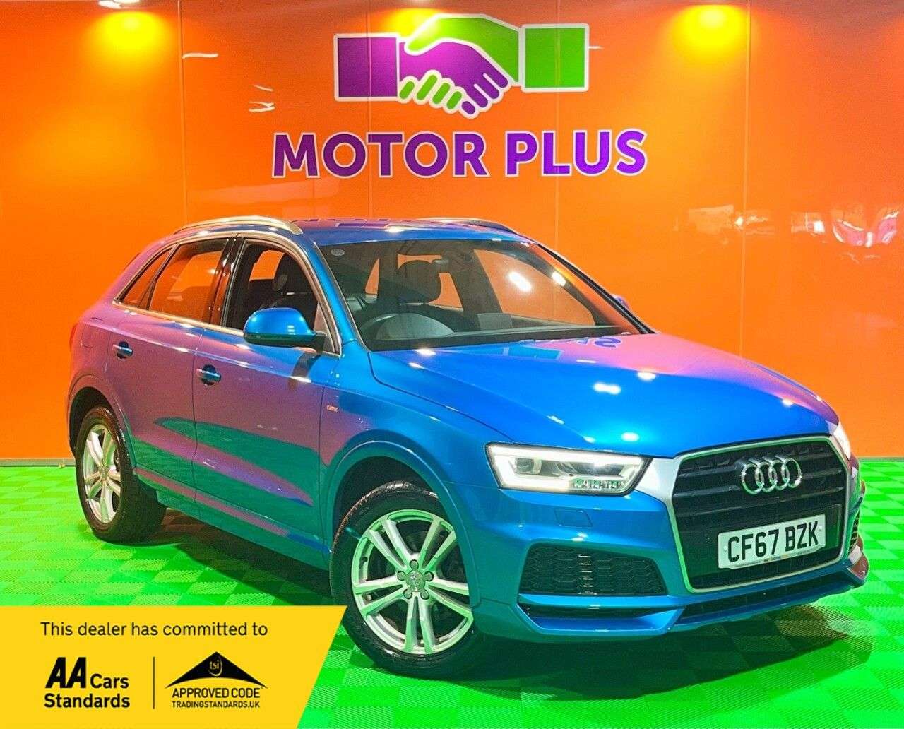 A 2018 AUDI Q3 1.4 TFSI CoD S line Edition SUV 5dr Petrol S Tronic Euro 6 (s/s) (150 ps) V A 2018 AUDI Q3 1.4 TFSI CoD S line Edition SUV 5dr Petrol S Tronic Euro 6 (s/s) (150 ps) V