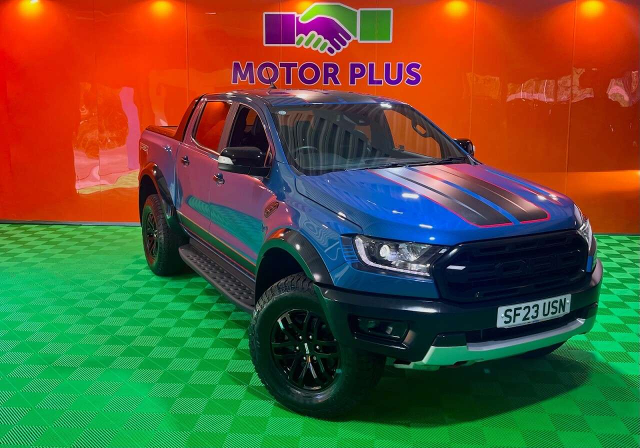 A 2023 FORD RANGER 2.0 EcoBlue Raptor Pickup Double Cab 4dr Diesel Auto 4WD Euro 6 (s/s) (213 A 2023 FORD RANGER 2.0 EcoBlue Raptor Pickup Double Cab 4dr Diesel Auto 4WD Euro 6 (s/s) (213