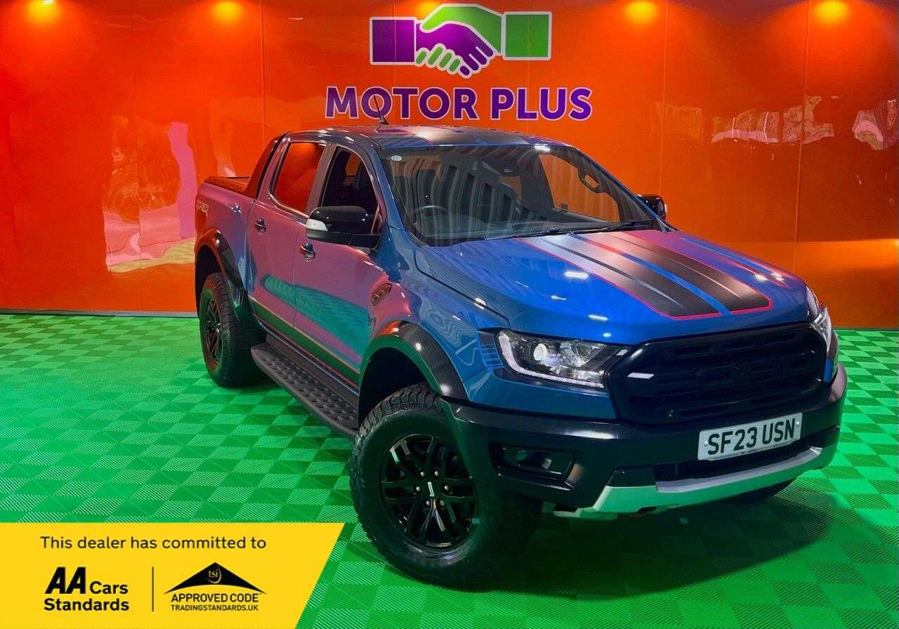 A 2023 FORD RANGER 2.0 EcoBlue Raptor Pickup Double Cab 4dr Diesel Auto 4WD Euro 6 (s/s) (213 A 2023 FORD RANGER 2.0 EcoBlue Raptor Pickup Double Cab 4dr Diesel Auto 4WD Euro 6 (s/s) (213