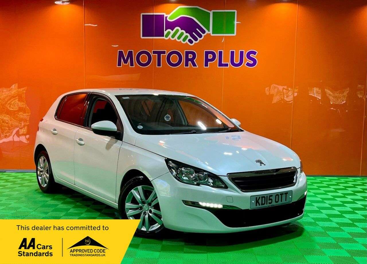 A 2015 PEUGEOT 308 1.2 PureTech Active Hatchback 5dr Petrol Manual Euro 6 (s/s) (110 ps) A 2015 PEUGEOT 308 1.2 PureTech Active Hatchback 5dr Petrol Manual Euro 6 (s/s) (110 ps)