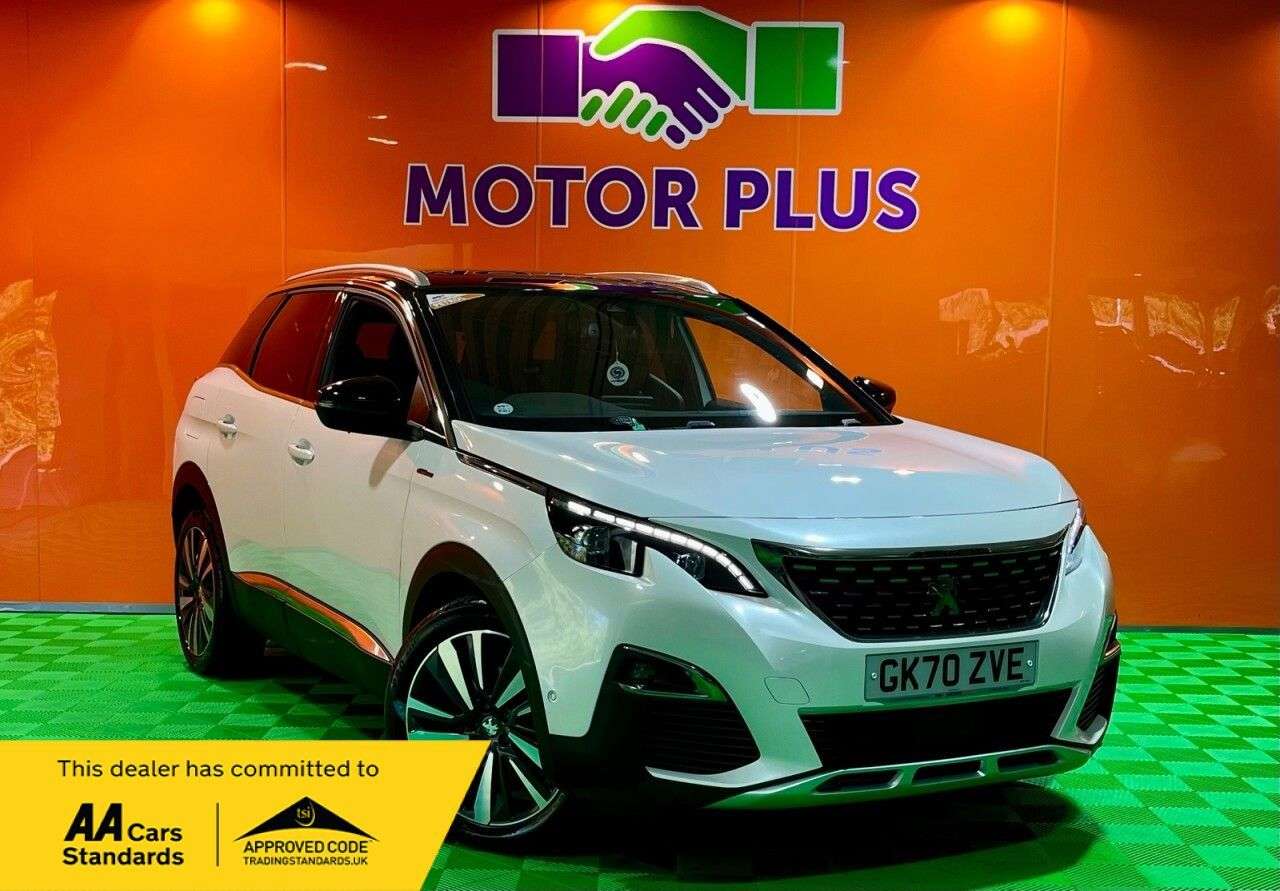 A 2020 PEUGEOT 3008 1.2 PureTech GT Line Premium SUV 5dr Petrol Manual Euro 6 (s/s) (130 ps) Vi A 2020 PEUGEOT 3008 1.2 PureTech GT Line Premium SUV 5dr Petrol Manual Euro 6 (s/s) (130 ps) Vi